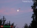 Фото растущей Луны в Беларуси 9 июля 2011